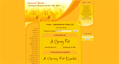 Desktop Screenshot of eternalfonts.com